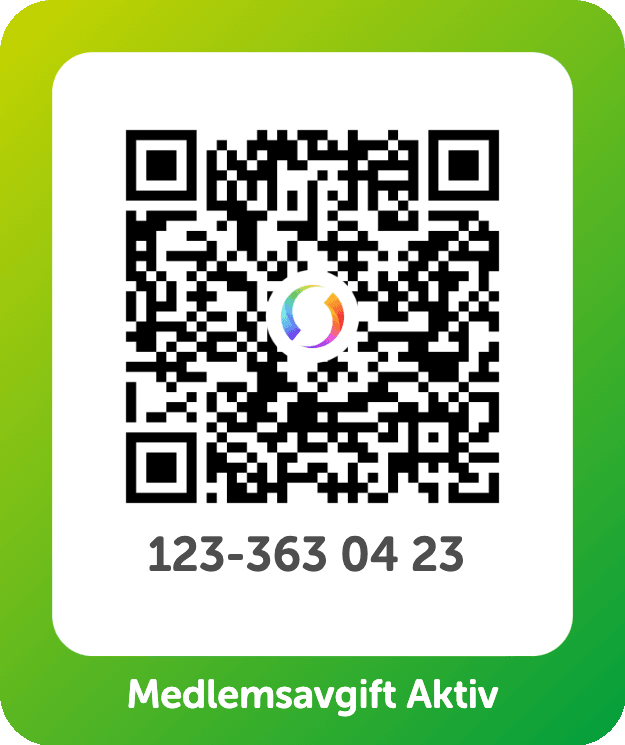 Swish QR-kod för Medlemsavgift